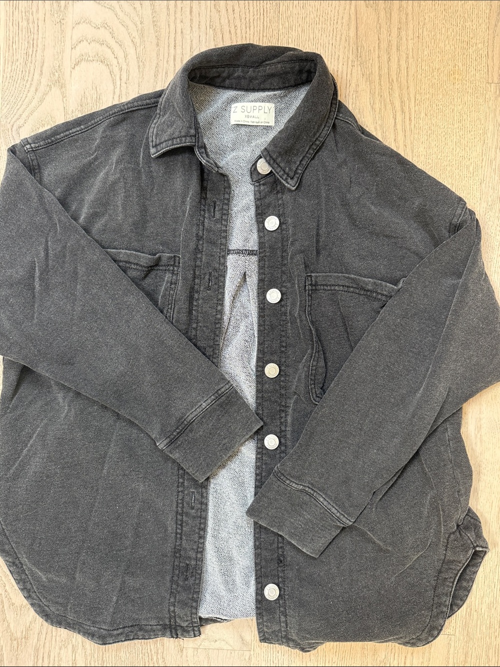 Z Supply All Day Button-Up Shirt Jacket